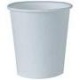 Solo Flat Bottom Paper Water Cup White <br>4oz. Sleeve of 5000